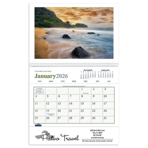 Triumph® Calendars Beautiful America Pocket Calendar