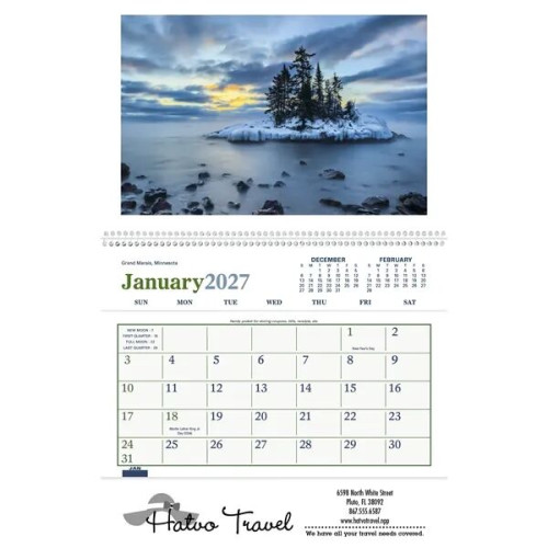 Triumph® Calendars Beautiful America Pocket Calendar