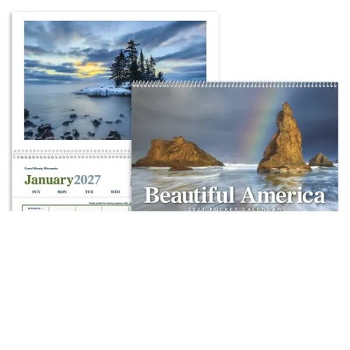 Triumph® Calendars Beautiful America Pocket Calendar