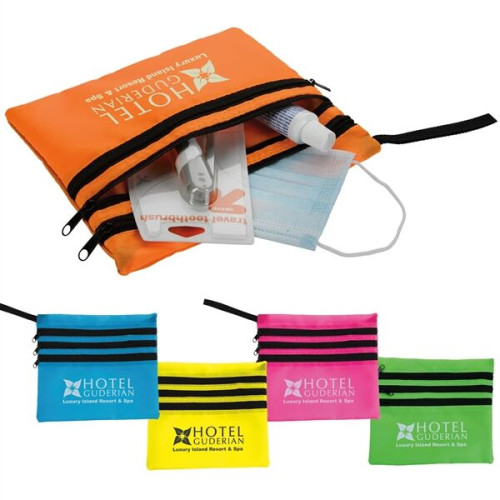 Good Value™ Neon Multi Zipper Pouch