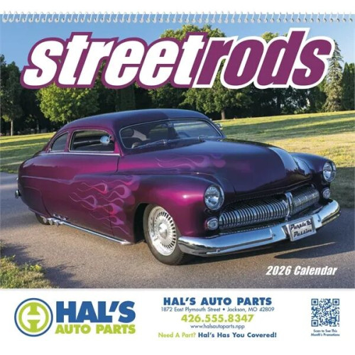 Good Value™ Street Rods - Spiral Calendar