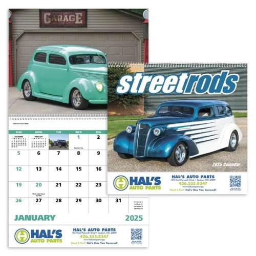 Good Value™ Street Rods - Spiral Calendar