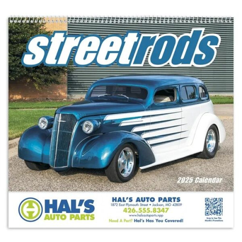 Good Value™ Street Rods - Spiral Calendar
