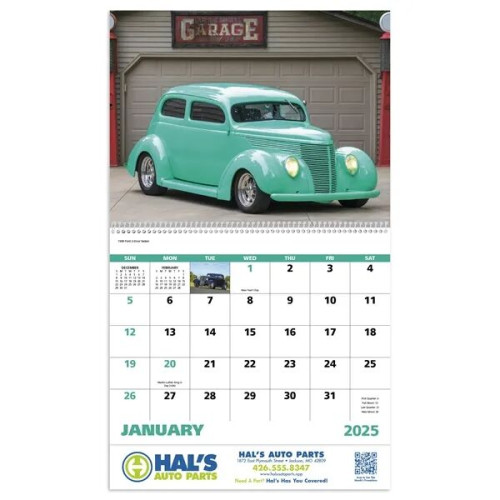 Good Value™ Street Rods - Spiral Calendar