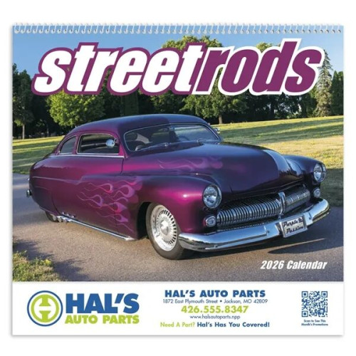 Good Value™ Street Rods - Spiral Calendar