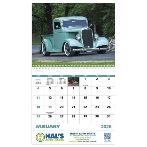 Good Value™ Street Rods - Spiral Calendar