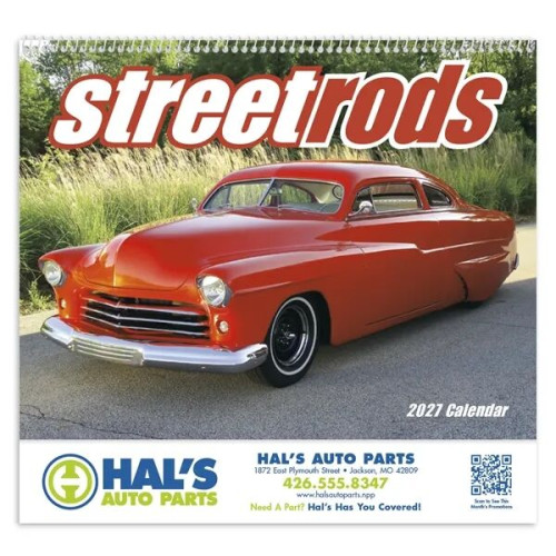 Good Value™ Street Rods - Spiral Calendar