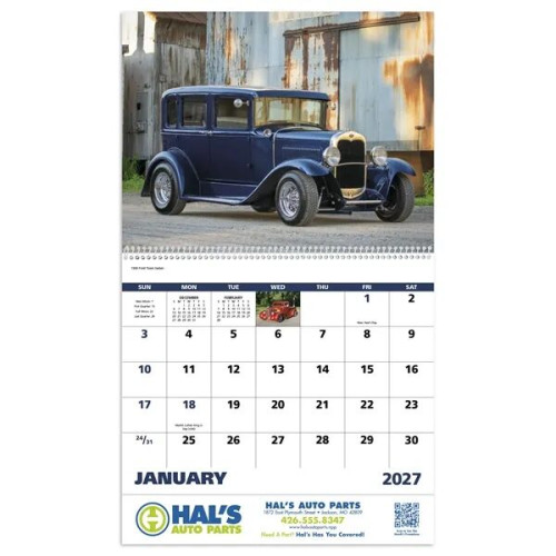 Good Value™ Street Rods - Spiral Calendar