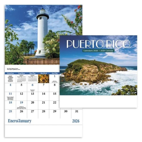 Good Value™ Puerto Rico - Stapled Calendar