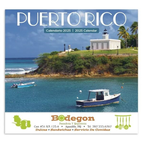 Good Value™ Puerto Rico - Stapled Calendar