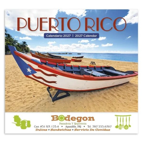 Good Value™ Puerto Rico - Stapled Calendar