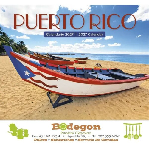 Good Value™ Puerto Rico - Stapled Calendar