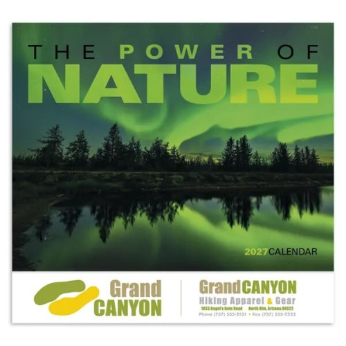 Good Value™ The Power of Nature - Stapled Calendar