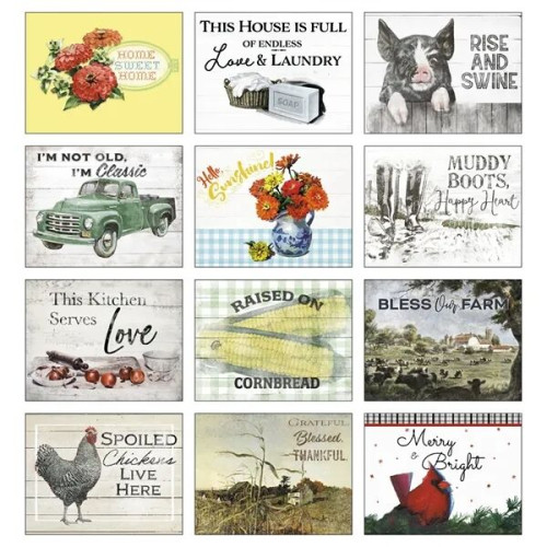 Good Value™ Country Days - Stapled Calendar