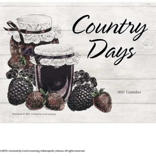 Good Value™ Country Days - Stapled Calendar