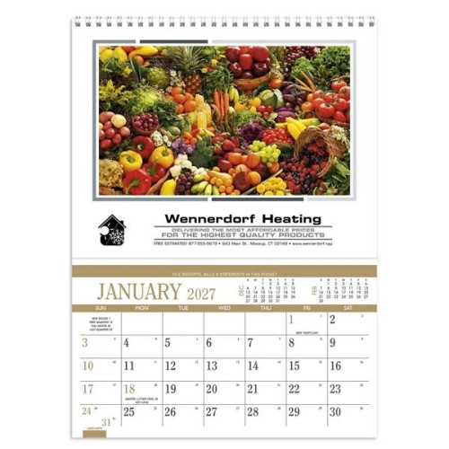 Triumph® Calendars Recipe Pocket Calendar