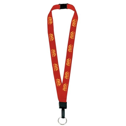 3/4" Breakaway Lanyard with Key Ring