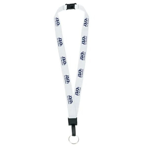 3/4" Breakaway Lanyard with Key Ring