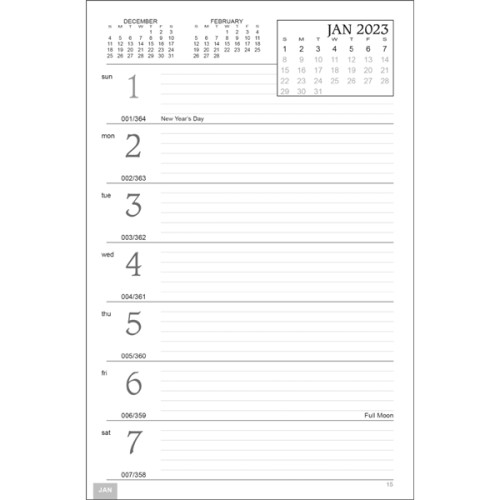 Triumph® Calendars Weekly Memo Calendar