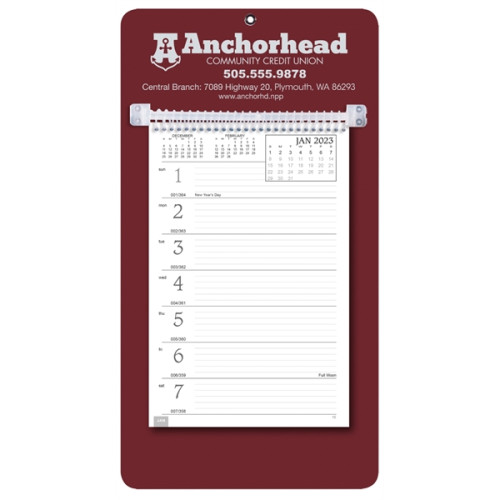 Triumph® Calendars Weekly Memo Calendar