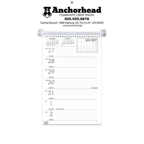Triumph® Calendars Weekly Memo Calendar