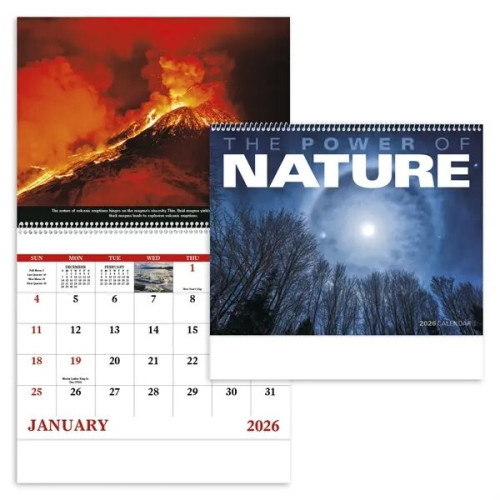 Good Value™ The Power of Nature - Spiral Calendar