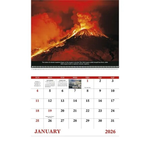 Good Value™ The Power of Nature - Spiral Calendar