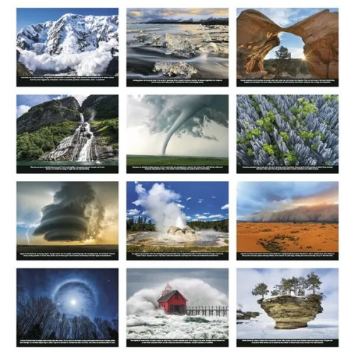 Good Value™ The Power of Nature - Spiral Calendar