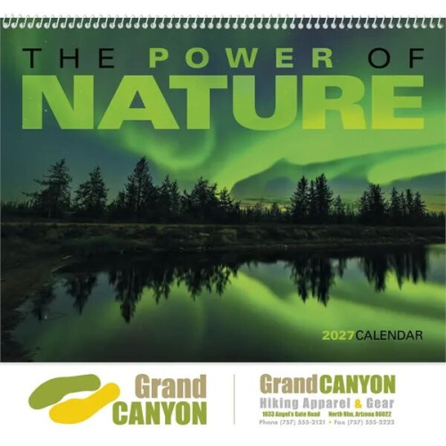 Good Value™ The Power of Nature - Spiral Calendar