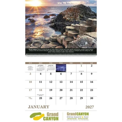 Good Value™ The Power of Nature - Spiral Calendar