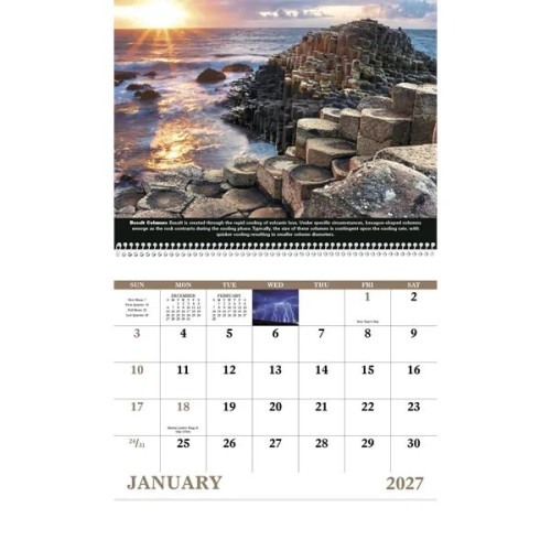Good Value™ The Power of Nature - Spiral Calendar