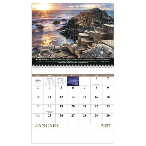 Good Value™ The Power of Nature - Spiral Calendar