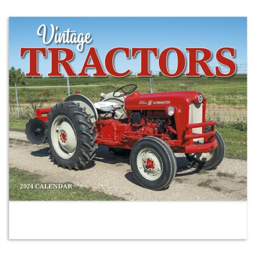 Vintage Tractors Appointment Calendar - Stapled