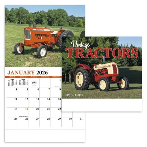 Products Vintage Tractors Appointment Calendar - Stapled