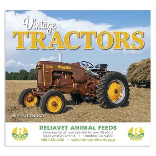 Products Vintage Tractors Appointment Calendar - Stapled