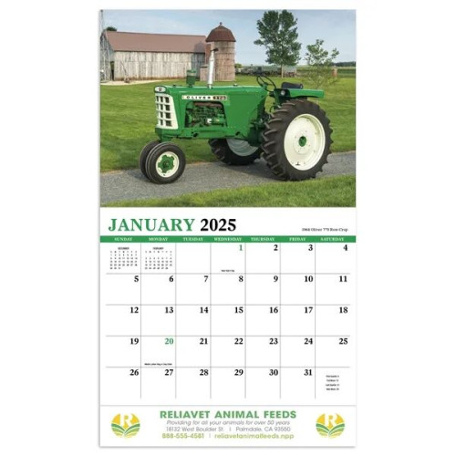 Products Vintage Tractors Appointment Calendar - Stapled