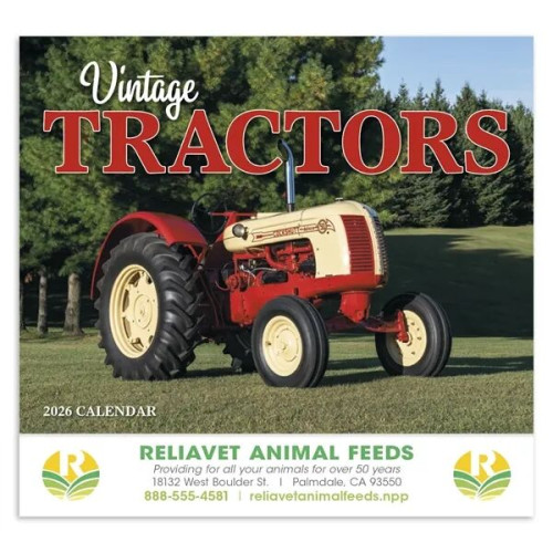 Products Vintage Tractors Appointment Calendar - Stapled