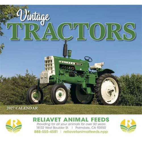 Products Vintage Tractors Appointment Calendar - Stapled