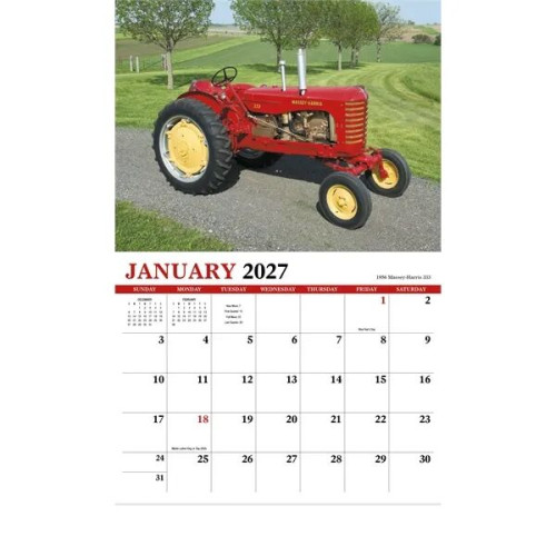 Products Vintage Tractors Appointment Calendar - Stapled