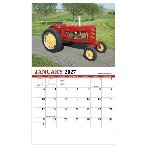 Products Vintage Tractors Appointment Calendar - Stapled