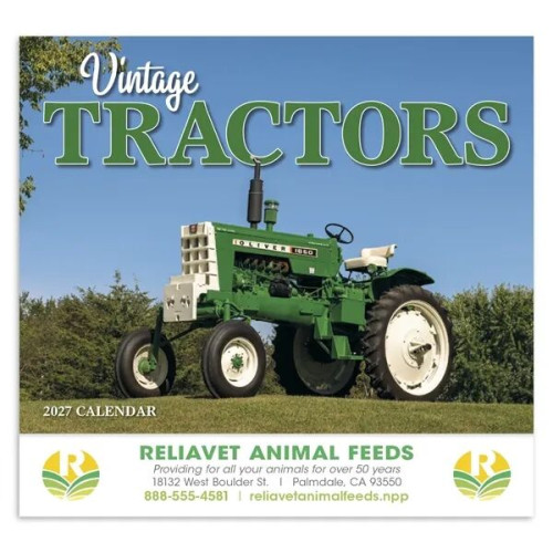 Products Vintage Tractors Appointment Calendar - Stapled
