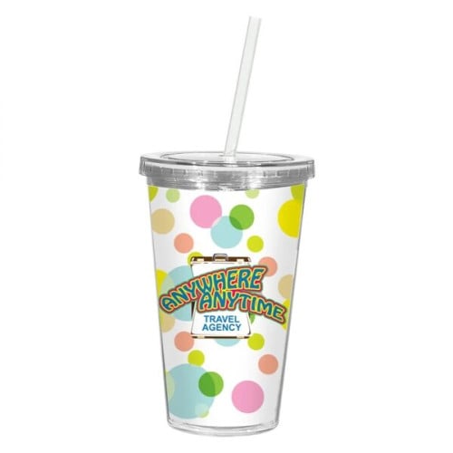 16 Oz. Newport Acrylic Tumbler With Insert