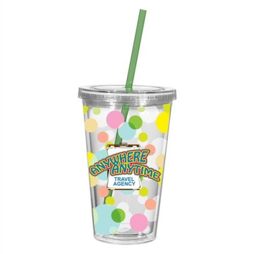 16 Oz. Newport Acrylic Tumbler With Insert