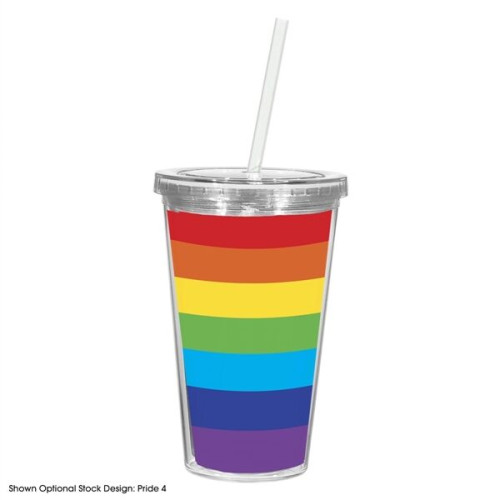 16 Oz. Newport Acrylic Tumbler With Insert