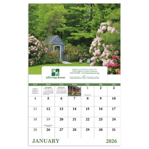 Good Value™ Garden Walk - Window Calendar