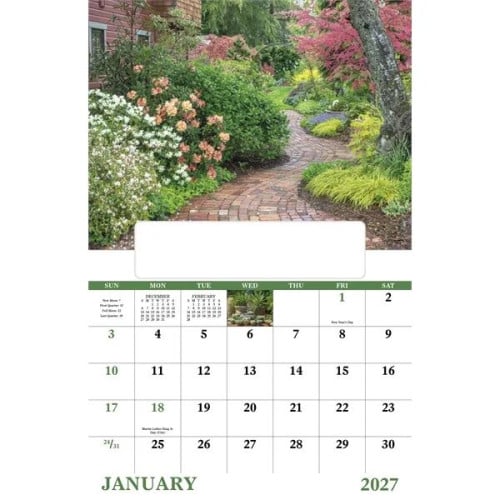 Good Value™ Garden Walk - Window Calendar