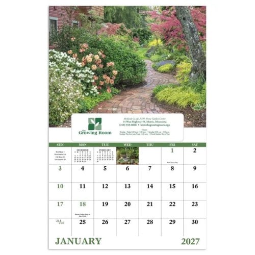 Good Value™ Garden Walk - Window Calendar
