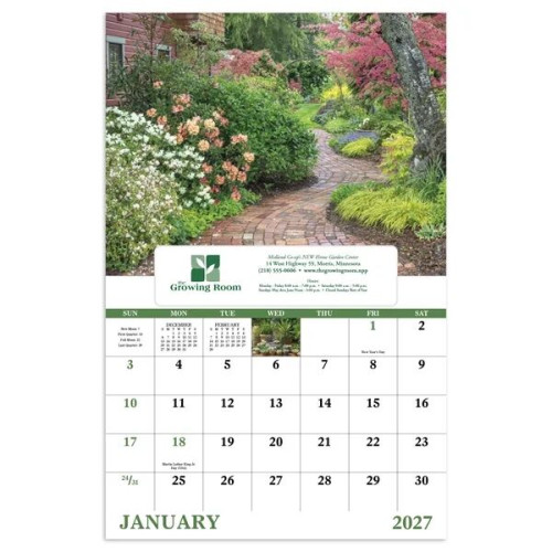 Good Value™ Garden Walk - Window Calendar