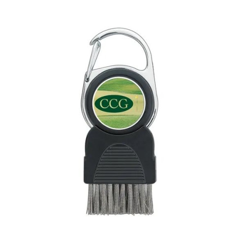 Good Value™ Golf Club Brush with Ball Marker