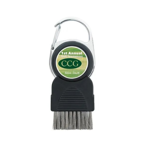 Good Value™ Golf Club Brush with Ball Marker